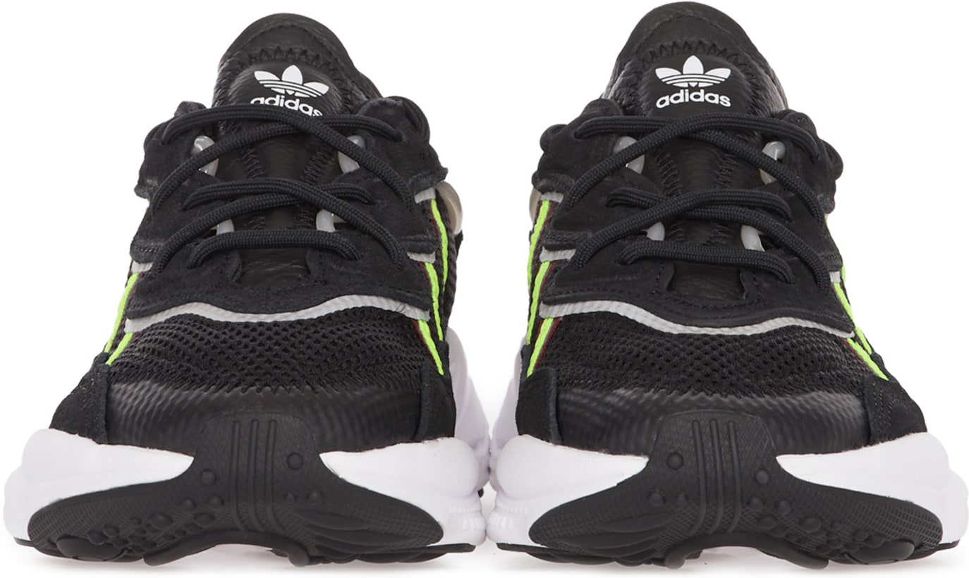 adidas Originals: Ozweego - Core Black/Solar Green/Onyx | influenceu