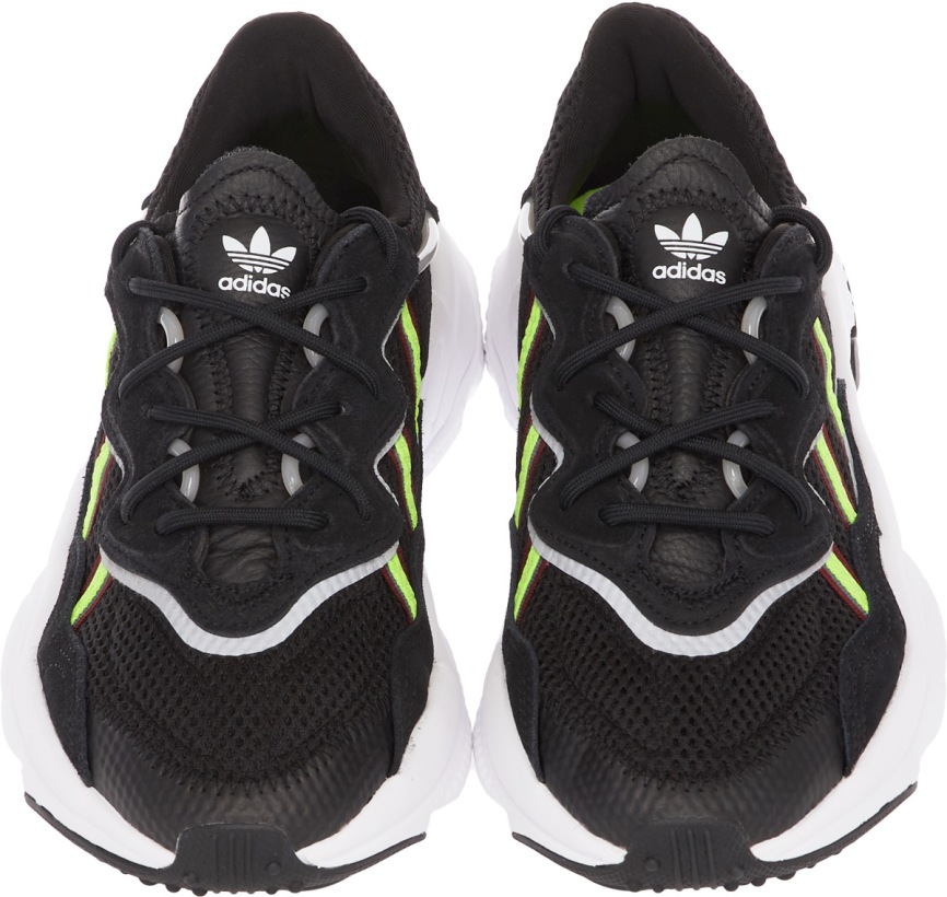 adidas Originals: Ozweego - Core Black/Solar Green/Onyx ...