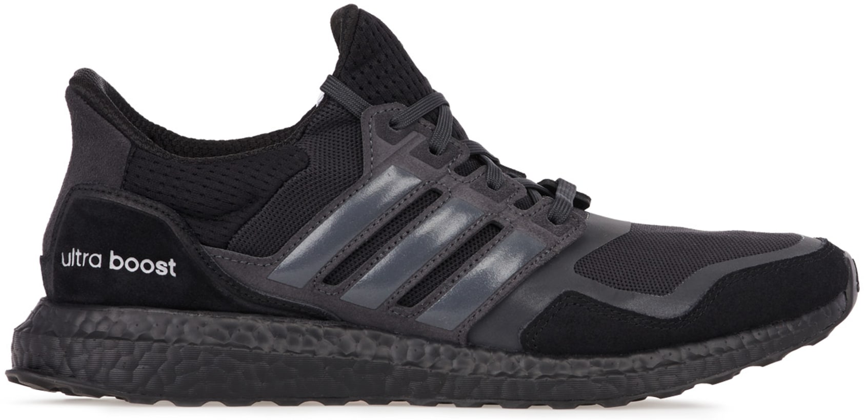 adidas Originals: UltraBOOST S&L - Core Black/Carbon/Light Granite | influenceu