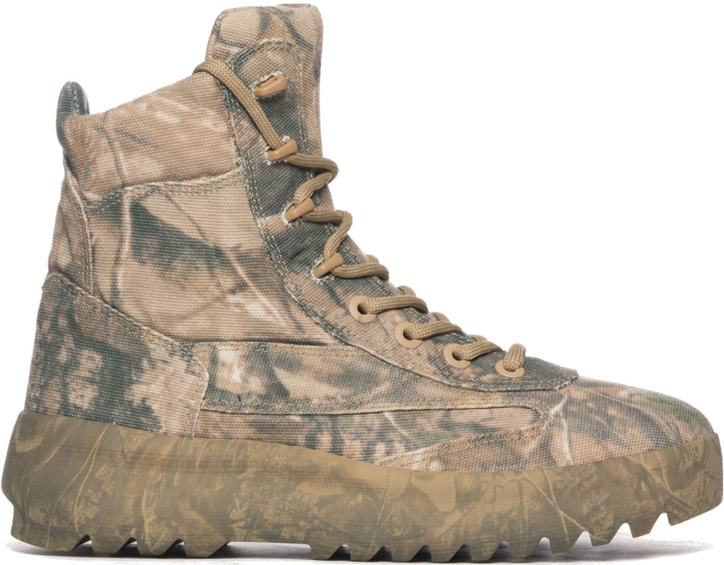 yeezy camouflage shoes