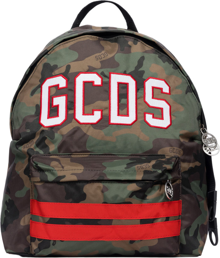 GCDS: CC Logo Backpack - Camo | influenceu