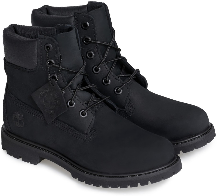 Timberland: Icon 6 Inch Premium Boots - Black | influenceu
