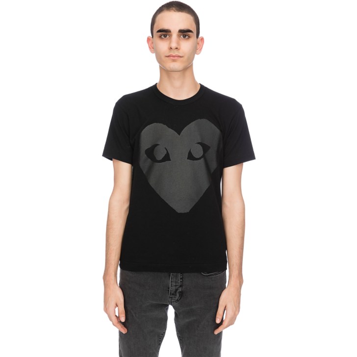 comme des garcons play shirt mens