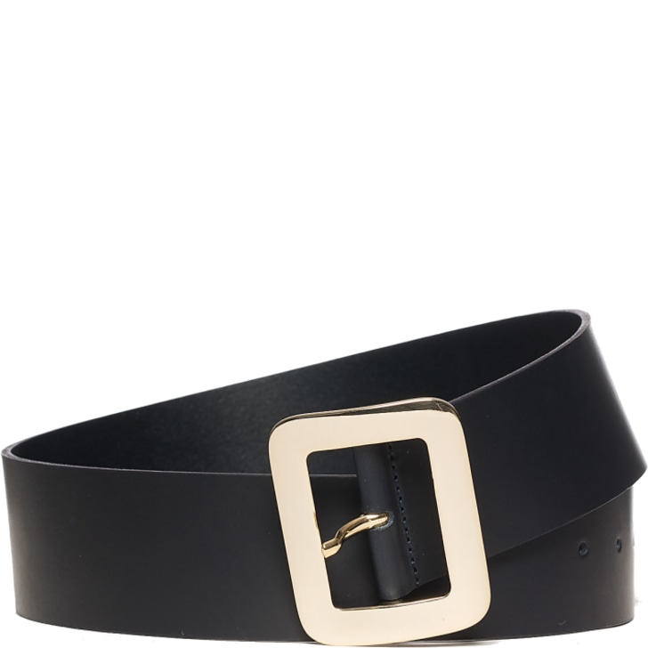 navy blue designer belt