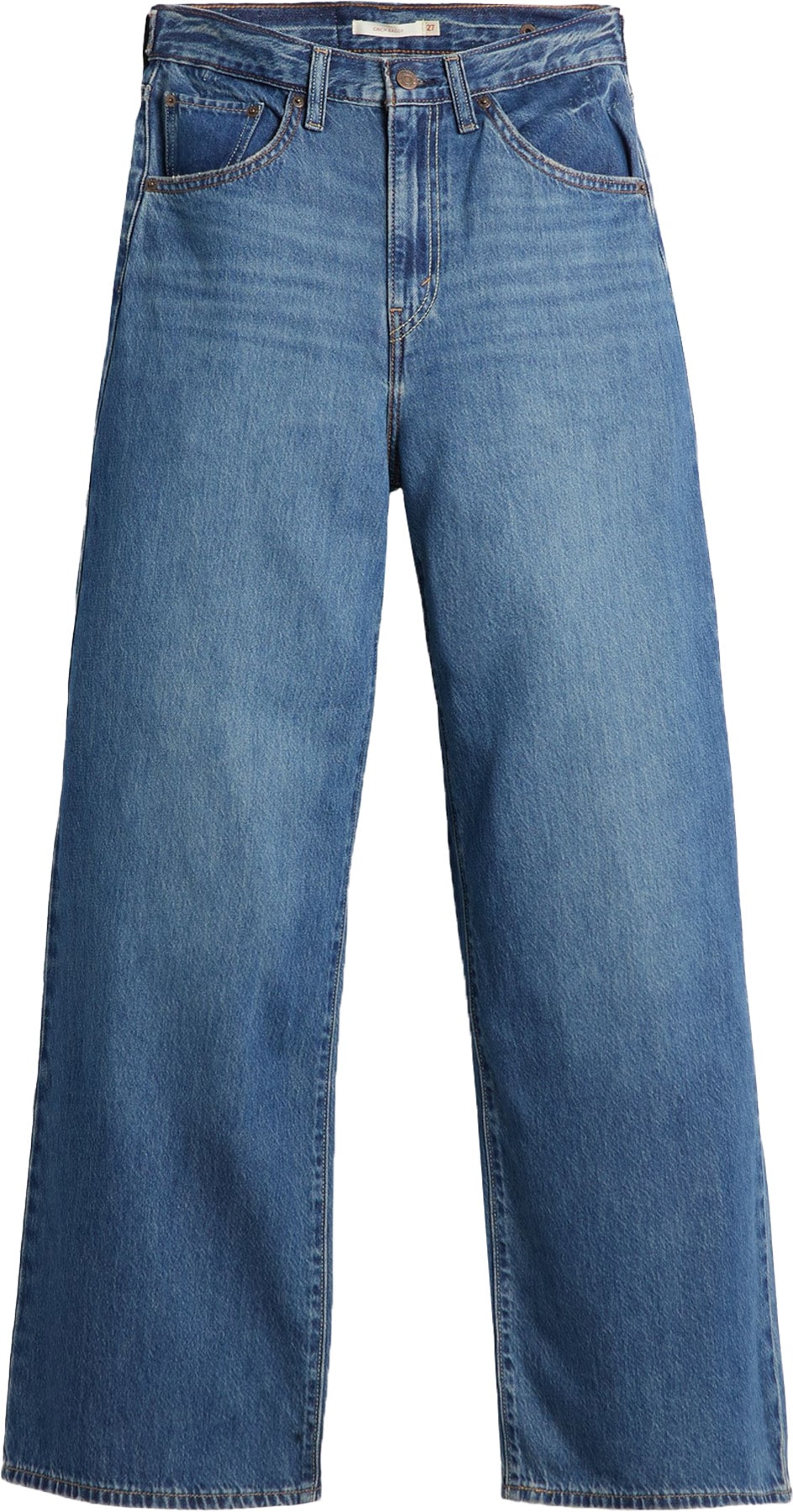 Levis: Blue Cinch Baggy Jeans - 1