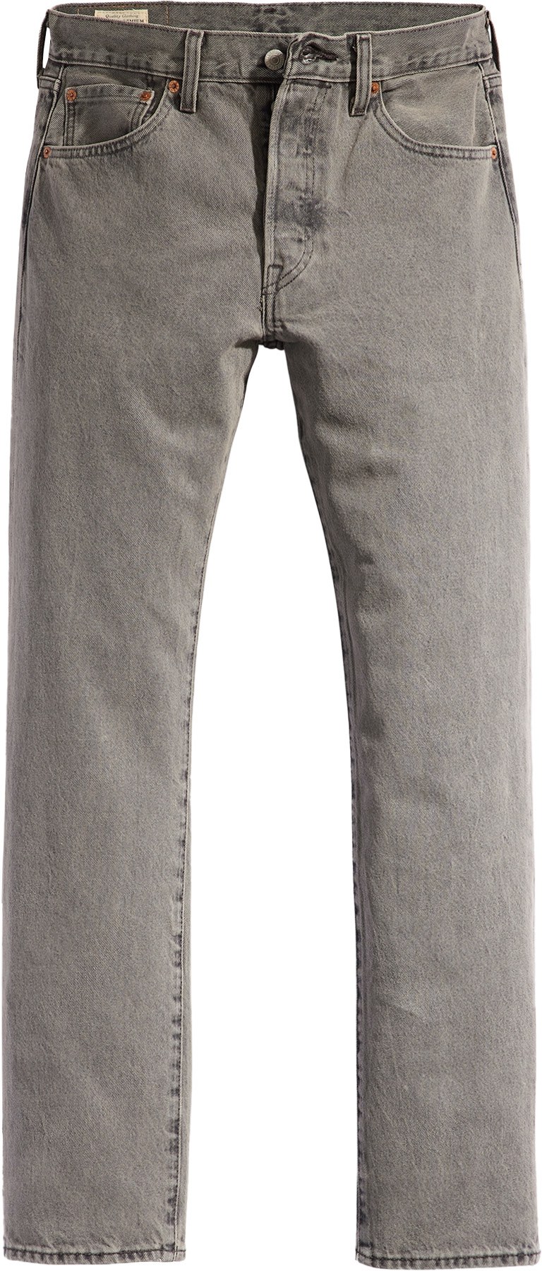 Levis: Grey 501® Original Jeans - 1