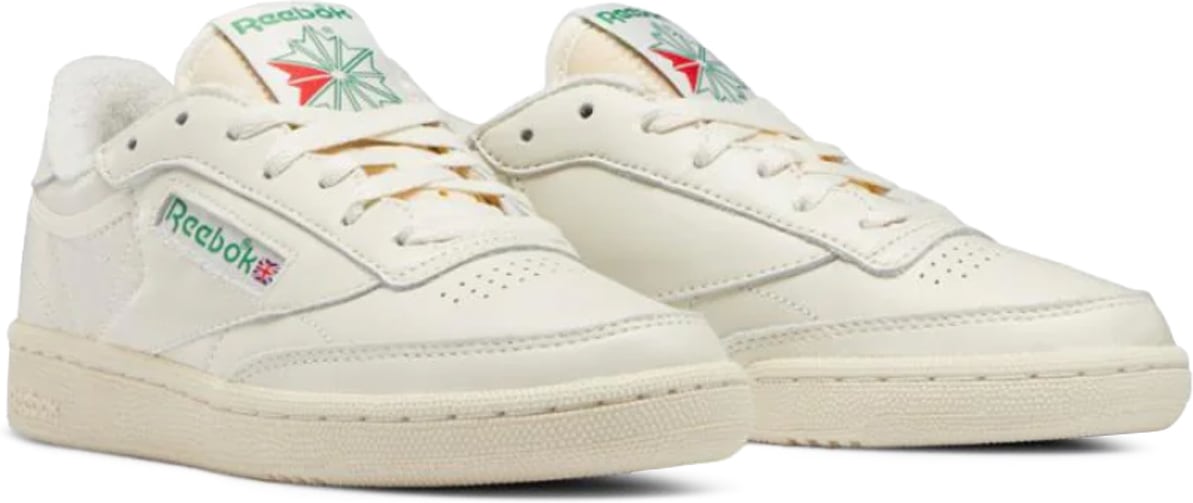 Reebok: Blanc Club C 85 Vintage Blanc - 2