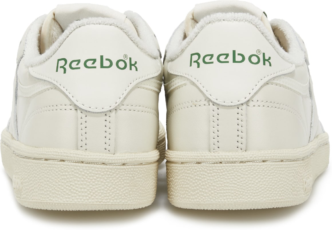 Reebok: Blanc Club C 85 Vintage Blanc - 5