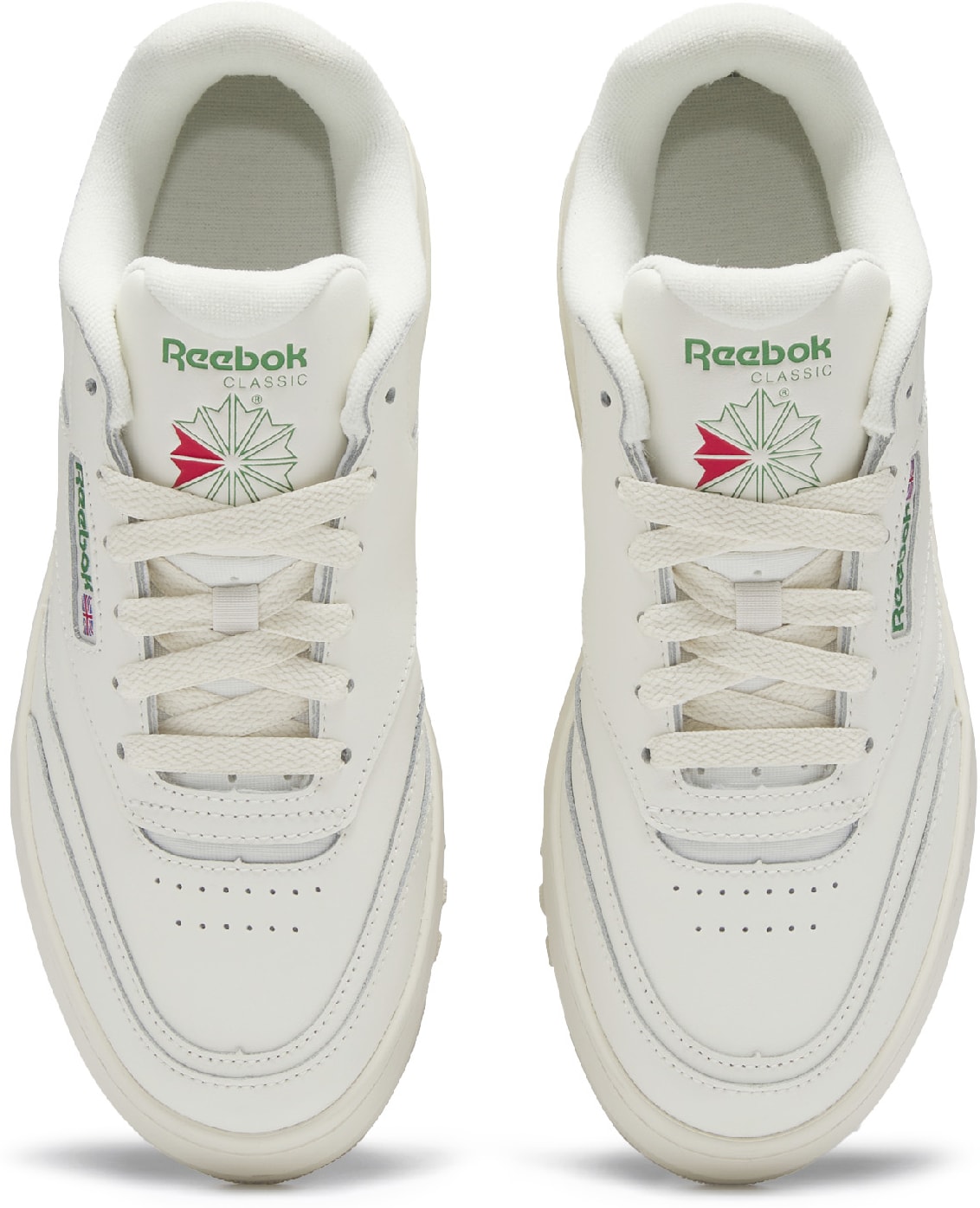 Reebok: White Club C Extra - 5