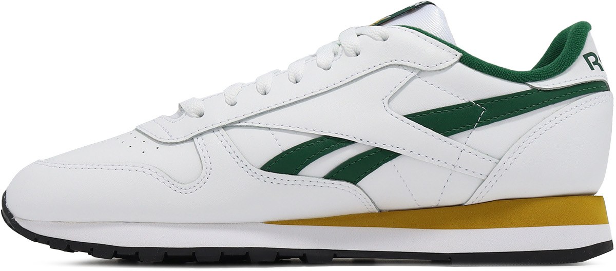 Reebok: Blanc Cuir classique Blanc - 2