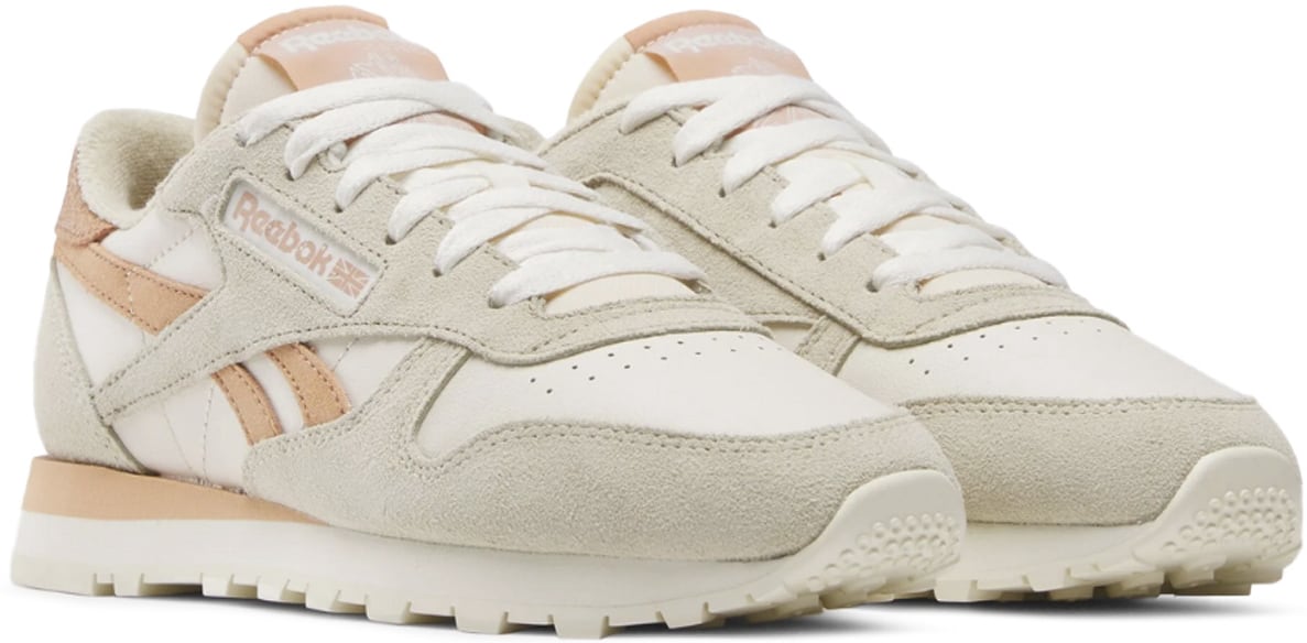 Reebok: Blanc Cuir classique Blanc - 2