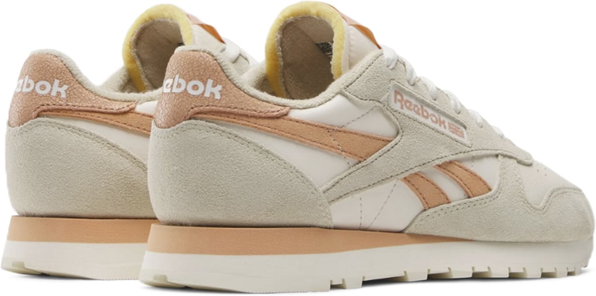 Reebok: Blanc Cuir classique Blanc - 3