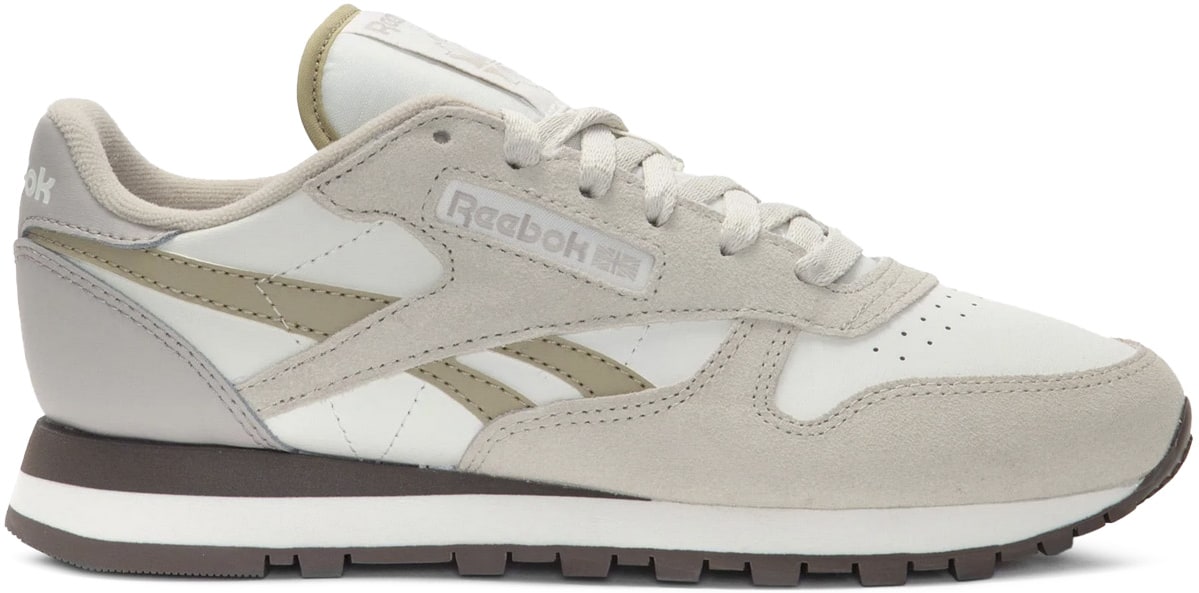 Reebok: Blanc Cuir classique Blanc - 1