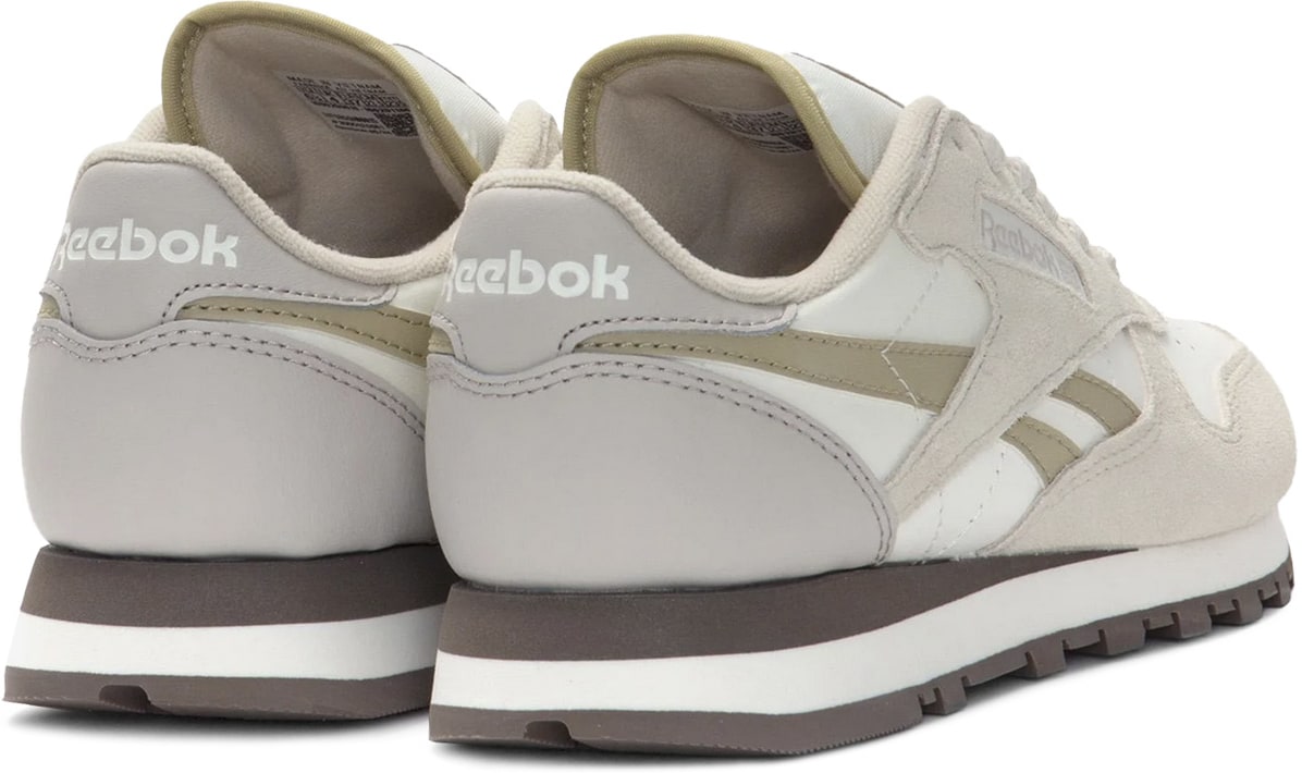 Reebok: Blanc Cuir classique Blanc - 4