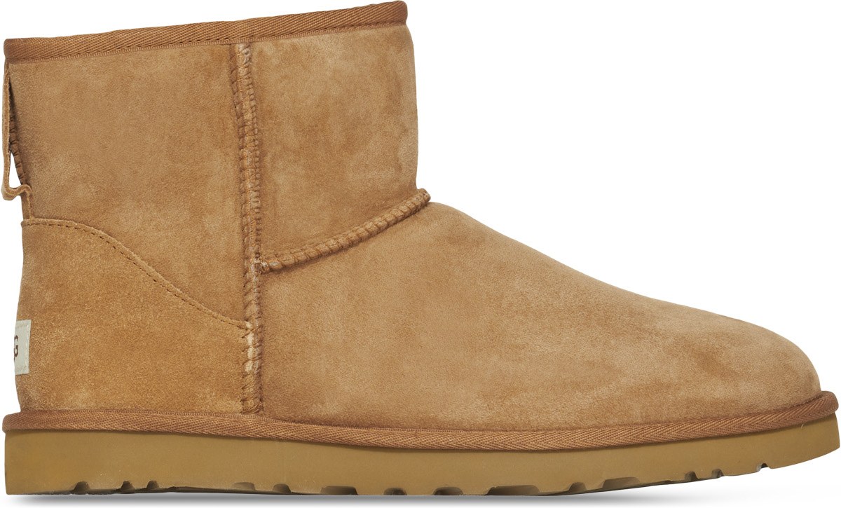 UGG: Brown Classic Mini Boot - 1