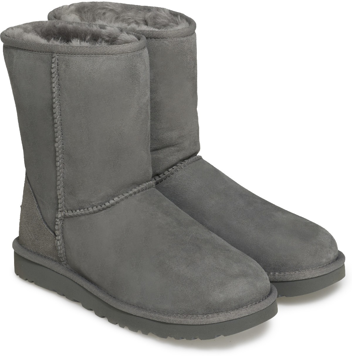 UGG: Grey Classic Short II - 4