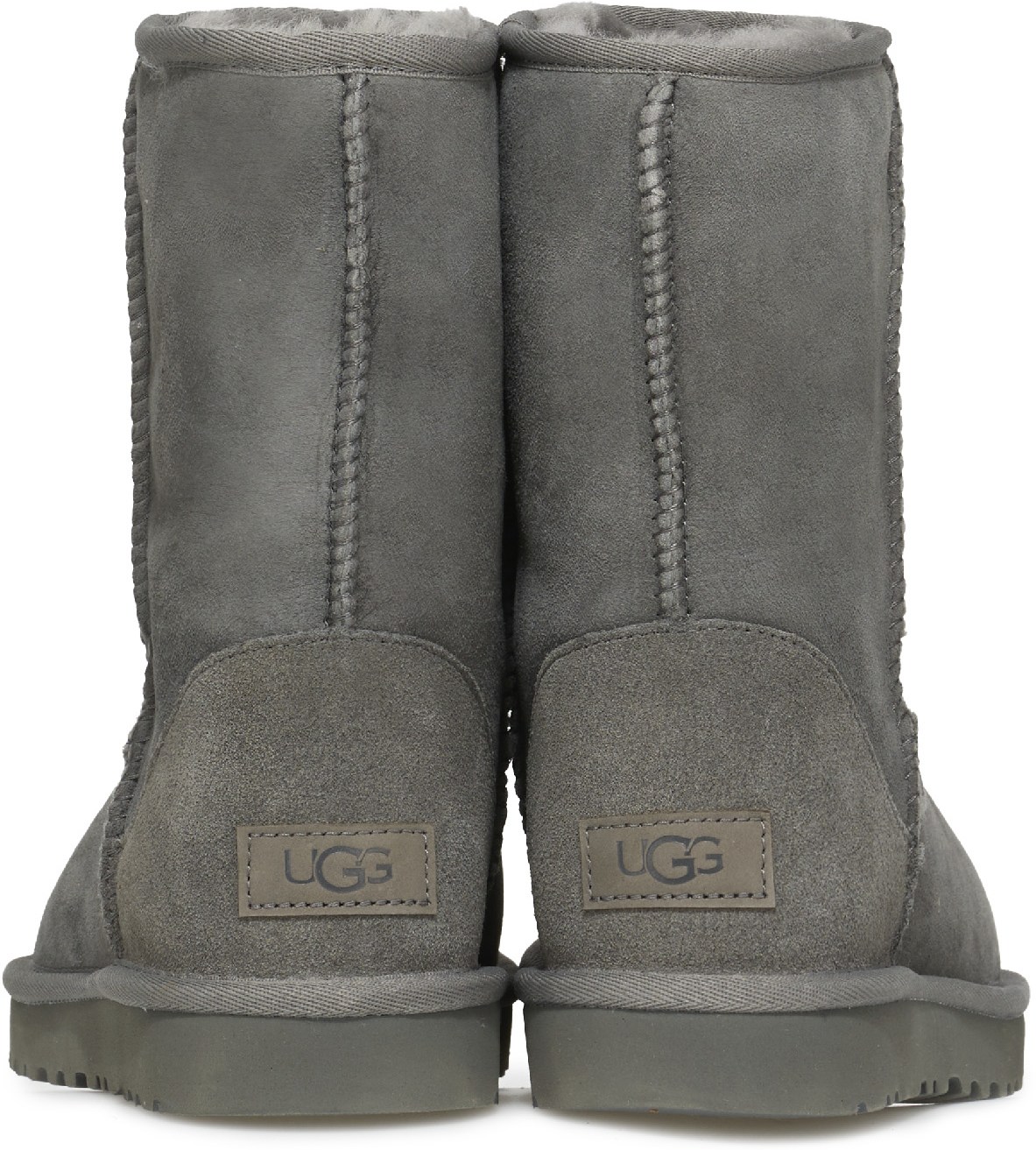 UGG: Grey Classic Short II - 5