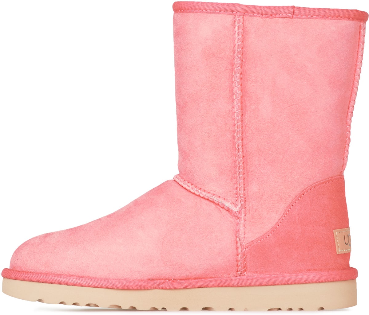 UGG: Rose Bottes Courte Classic II Rose - 2