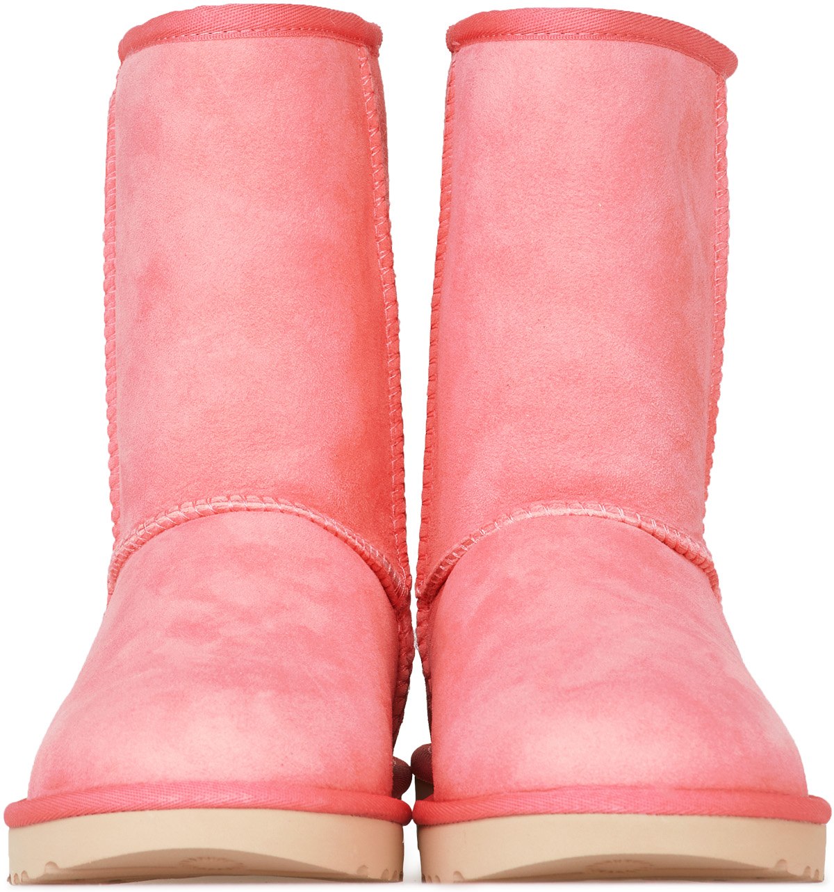 UGG: Rose Bottes Courte Classic II Rose - 3