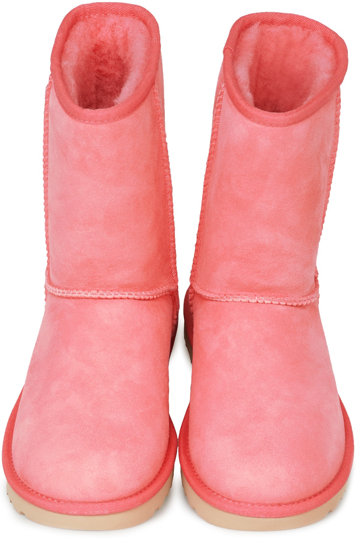 UGG: Rose Bottes Courte Classic II Rose - 4