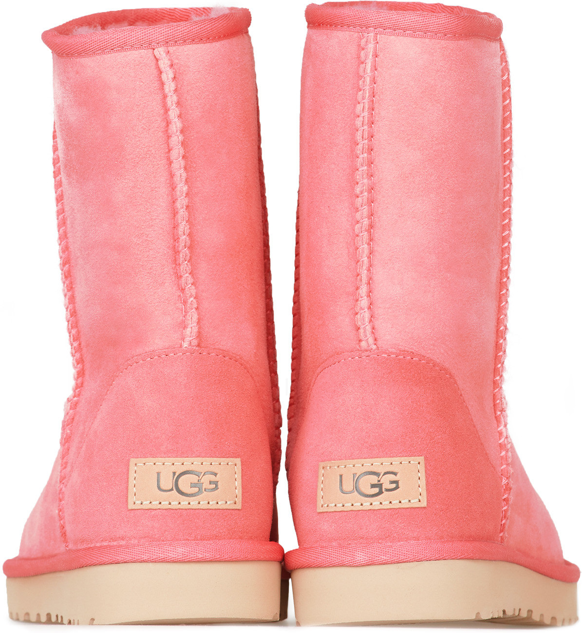 UGG: Rose Bottes Courte Classic II Rose - 5