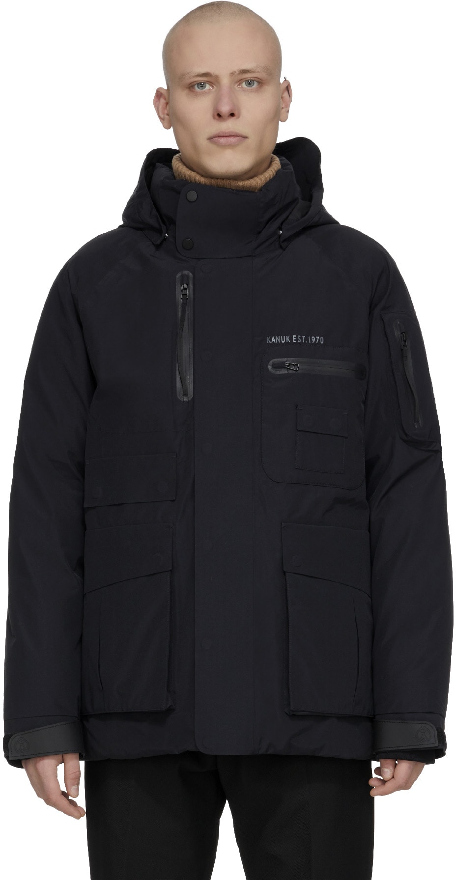 Kanuk: Black Iwaki Winter Jacket - 1