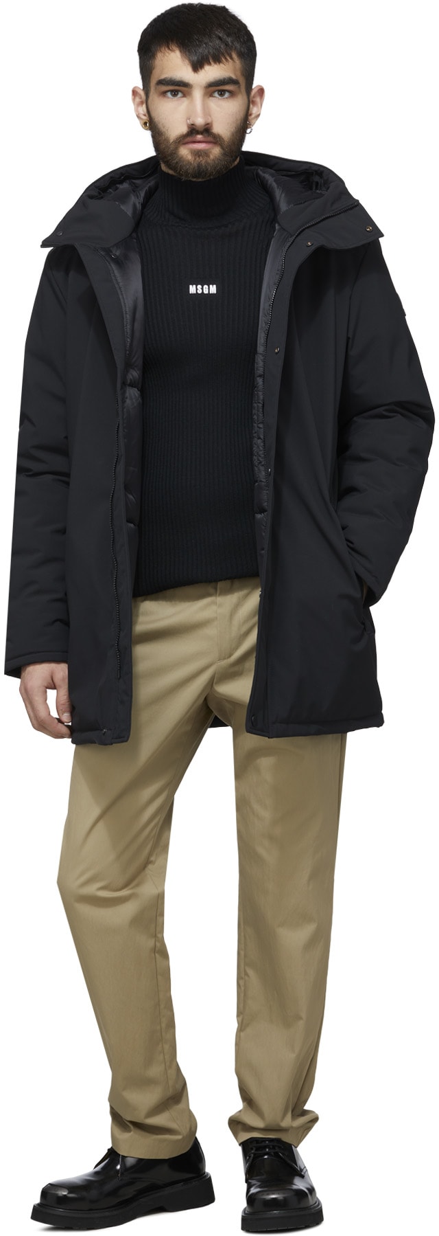 Kanuk: Black Mont-Royal Winter Jacket - 4