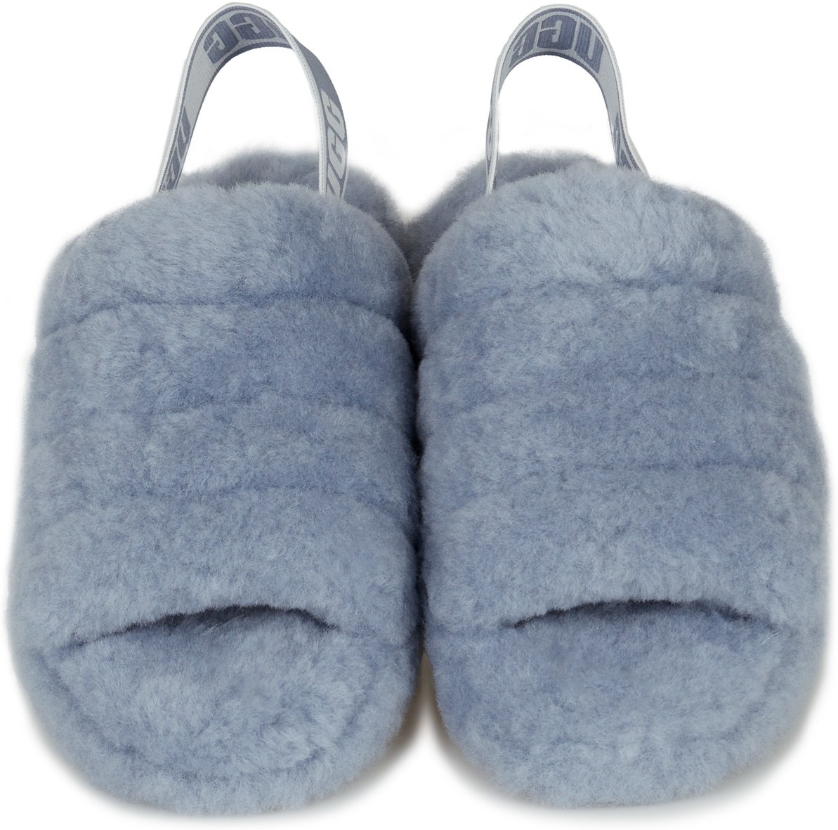 UGG: Grey Fluff Yeah Slide - 4