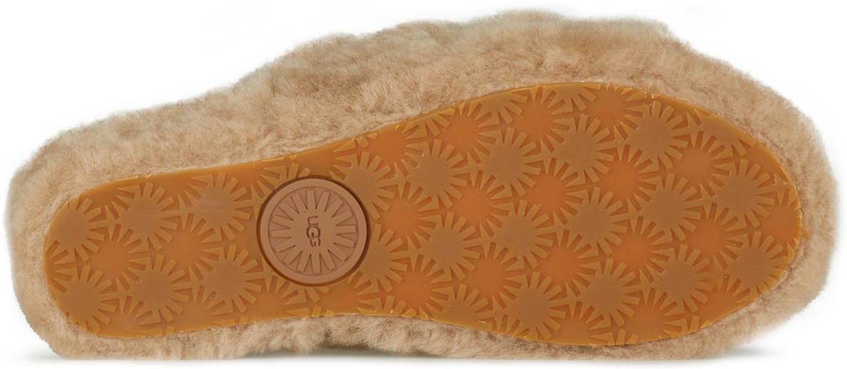 UGG: Brown Fluff Yeah Slide - 6