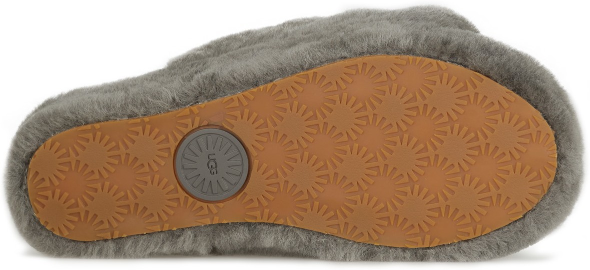 UGG: Grey Fluff Yeah Slide - 6