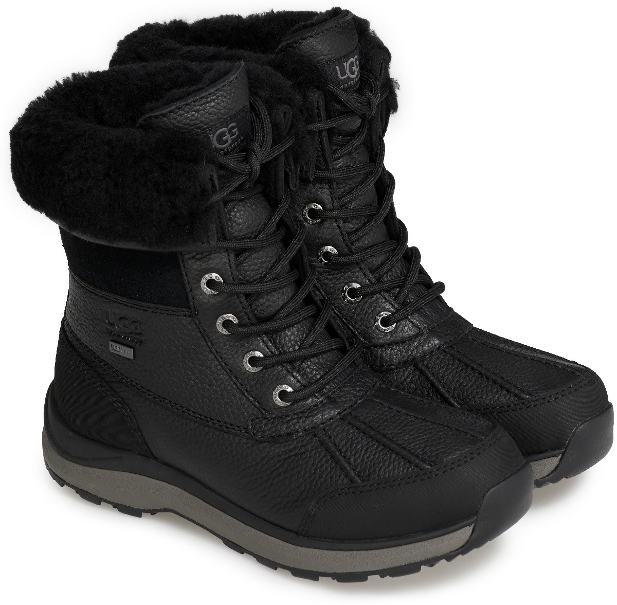 UGG: Black Adirondack Boot III - 4