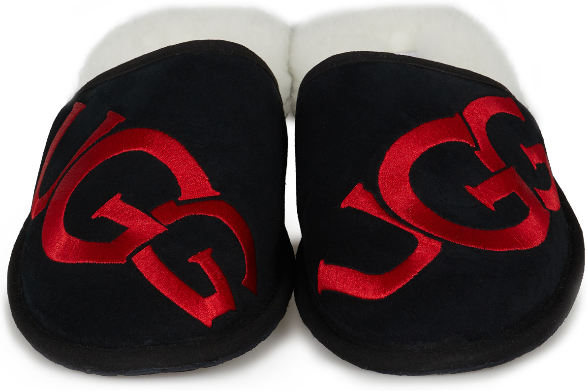 UGG: Black Scuff Logo - 4