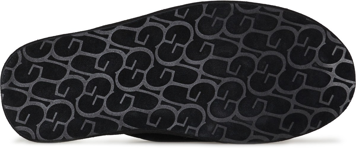 UGG: Black Scuff Logo - 6