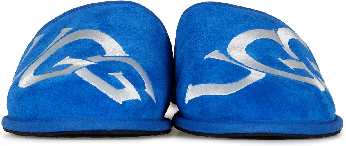 UGG: Blue Scuff Logo - 3