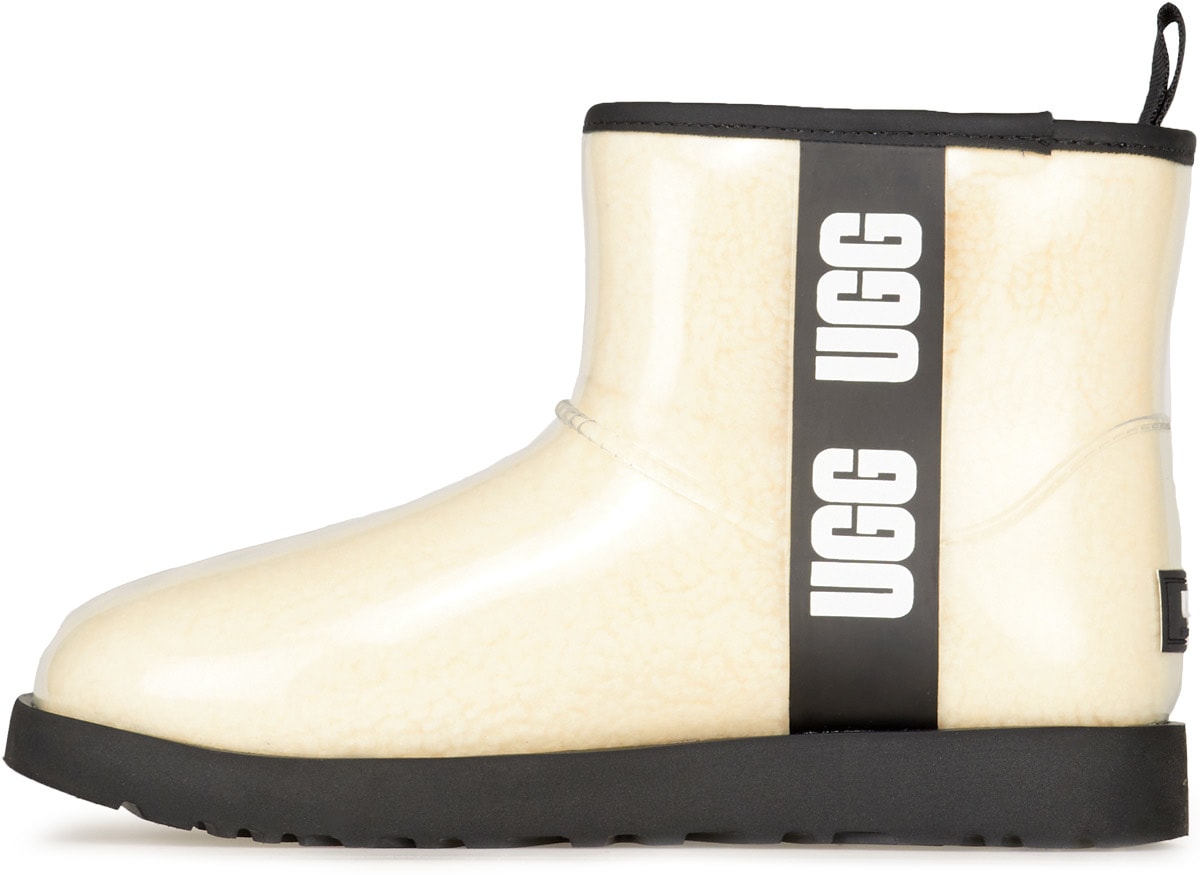 UGG: Blanc Bottes Classic Clear Mini Blanc - 2