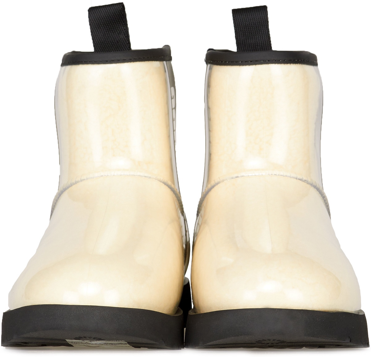 UGG: Blanc Bottes Classic Clear Mini Blanc - 3