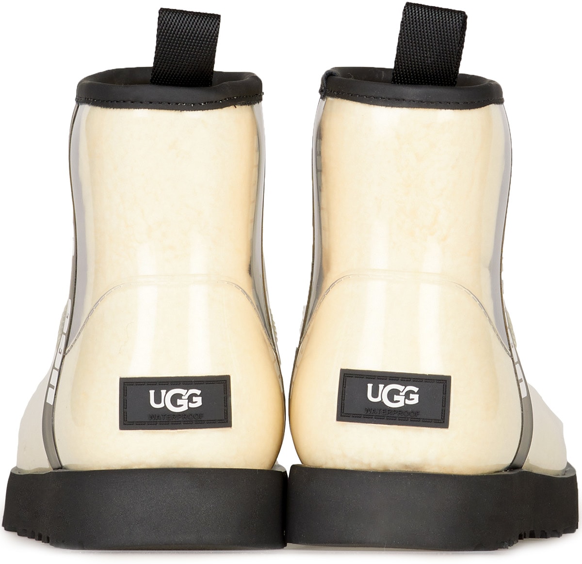 UGG: Blanc Bottes Classic Clear Mini Blanc - 5