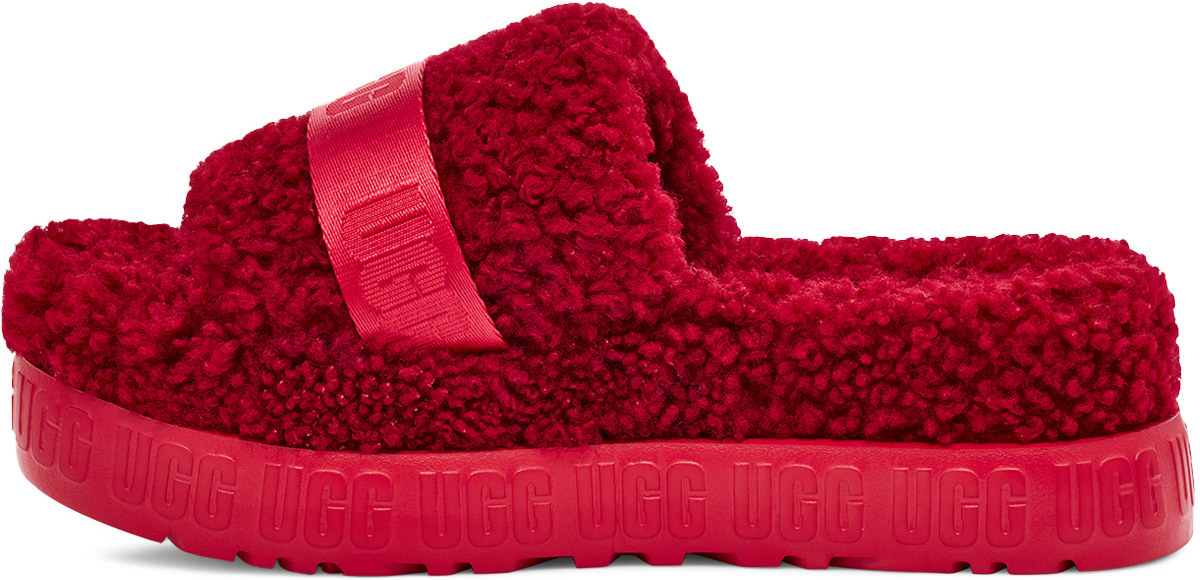 UGG: Red Fluffita - 2