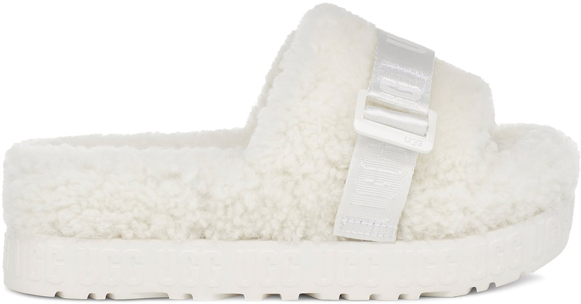 UGG: White Fluffita - 1