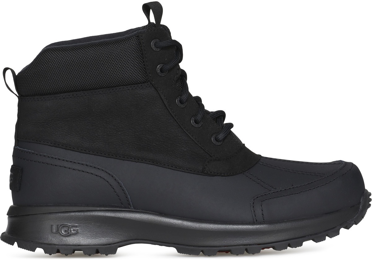 UGG: Noir Bottes Emmett Duck Noir - 1