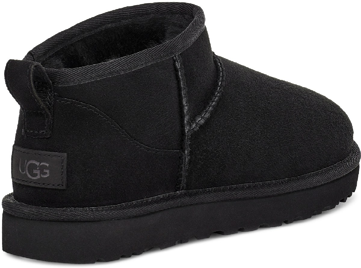 UGG: Black Classic Ultra Mini - 3