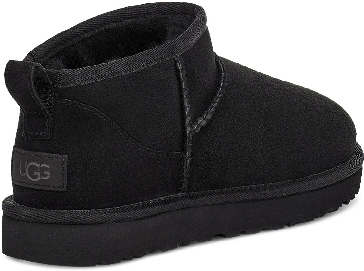 UGG: Black Classic Ultra Mini - 3