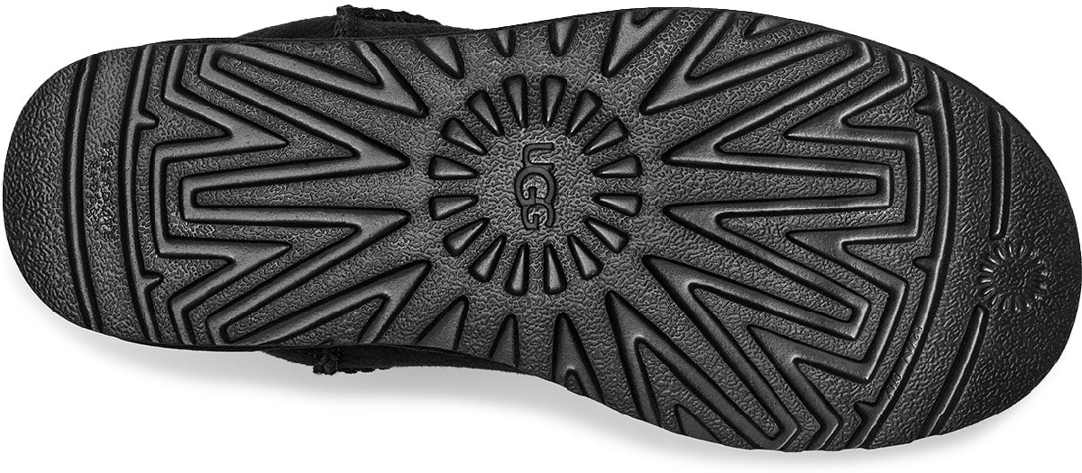 UGG: Noir Classique Ultra Mini Noir - 6