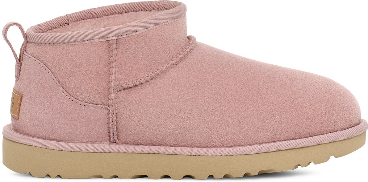 UGG: Pink Classic Ultra Mini - 1