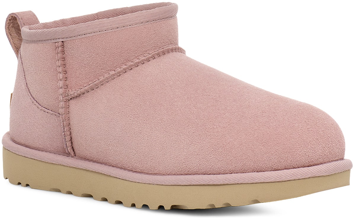 UGG: Pink Classic Ultra Mini - 3