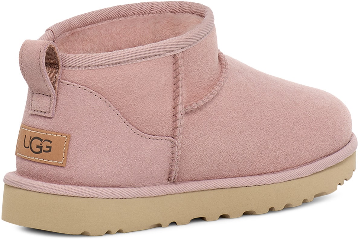 UGG: Pink Classic Ultra Mini - 4