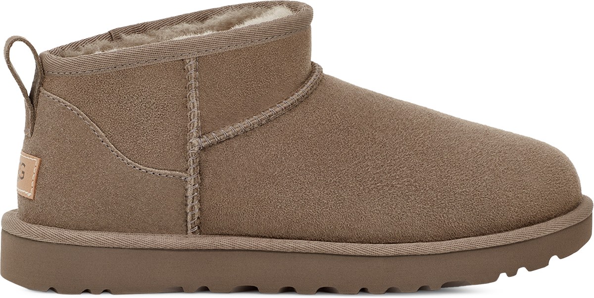 UGG: Grey Classic Ultra Mini - 1
