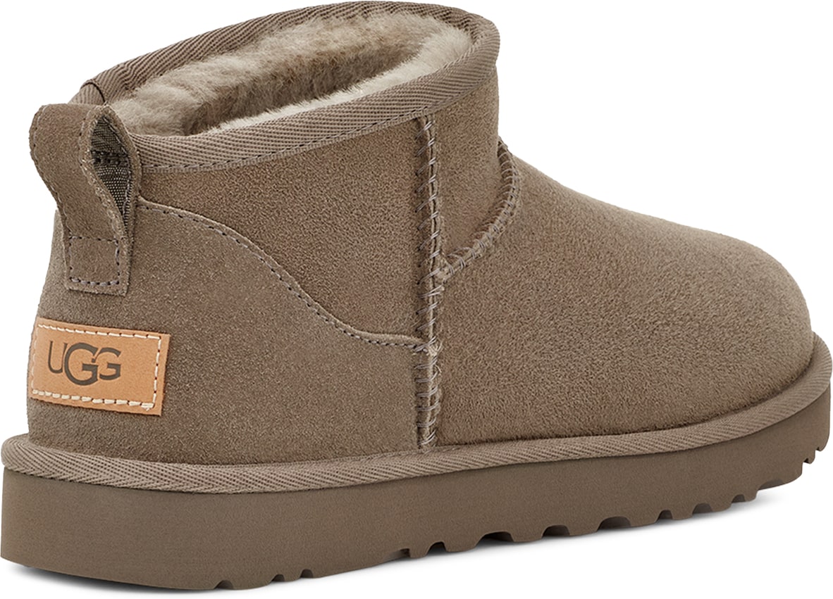 UGG: Grey Classic Ultra Mini - 4