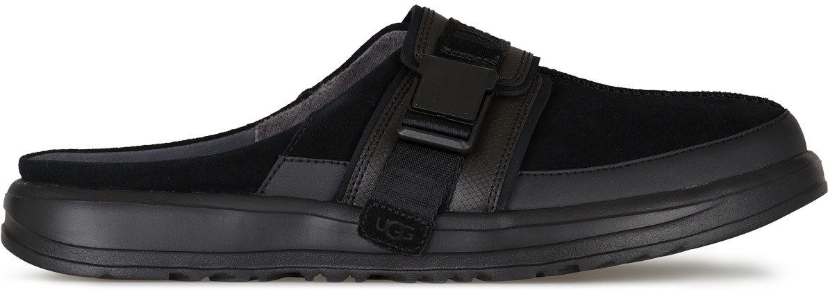 UGG: Black Kick It Slide - 1