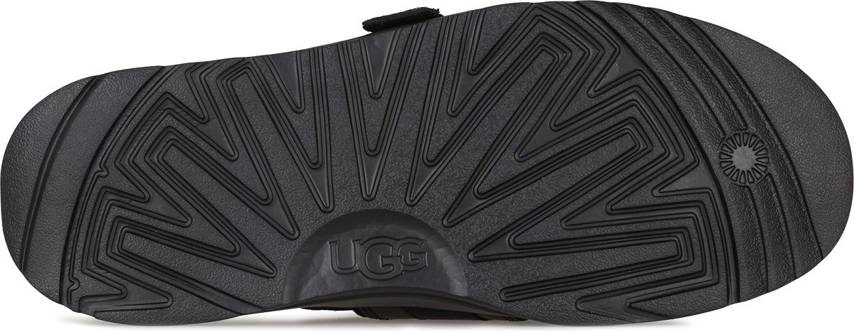 UGG: Black Kick It Slide - 6